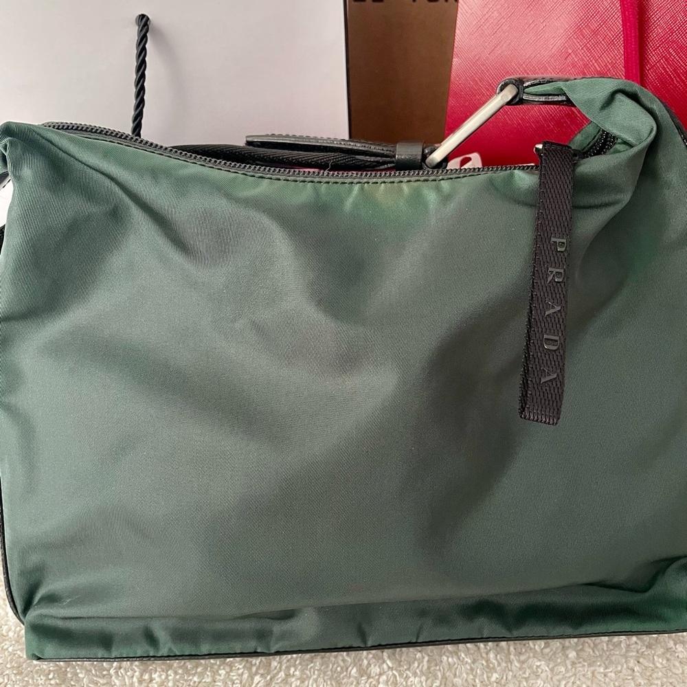 Prada Tessuto Hobo with COA